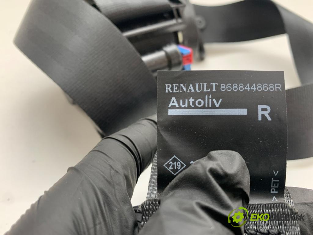 RENAULT CLIO IV liftback 2013 66 kW 1.5 dCi 90 1461 Držiak BEZPEČNOSŤ pravy predný 868844868R