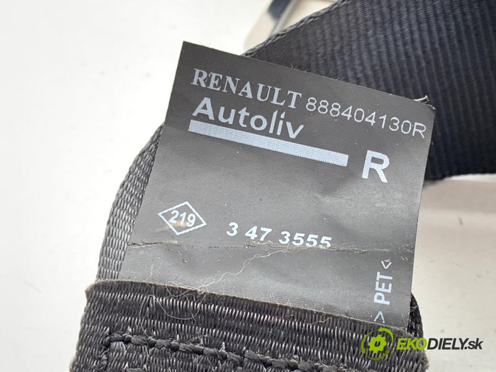 RENAULT CLIO IV liftback 2013 66 kW 1.5 dCi 90 1461 Držiak BEZPEČNOSŤ pravy zad 888404130R