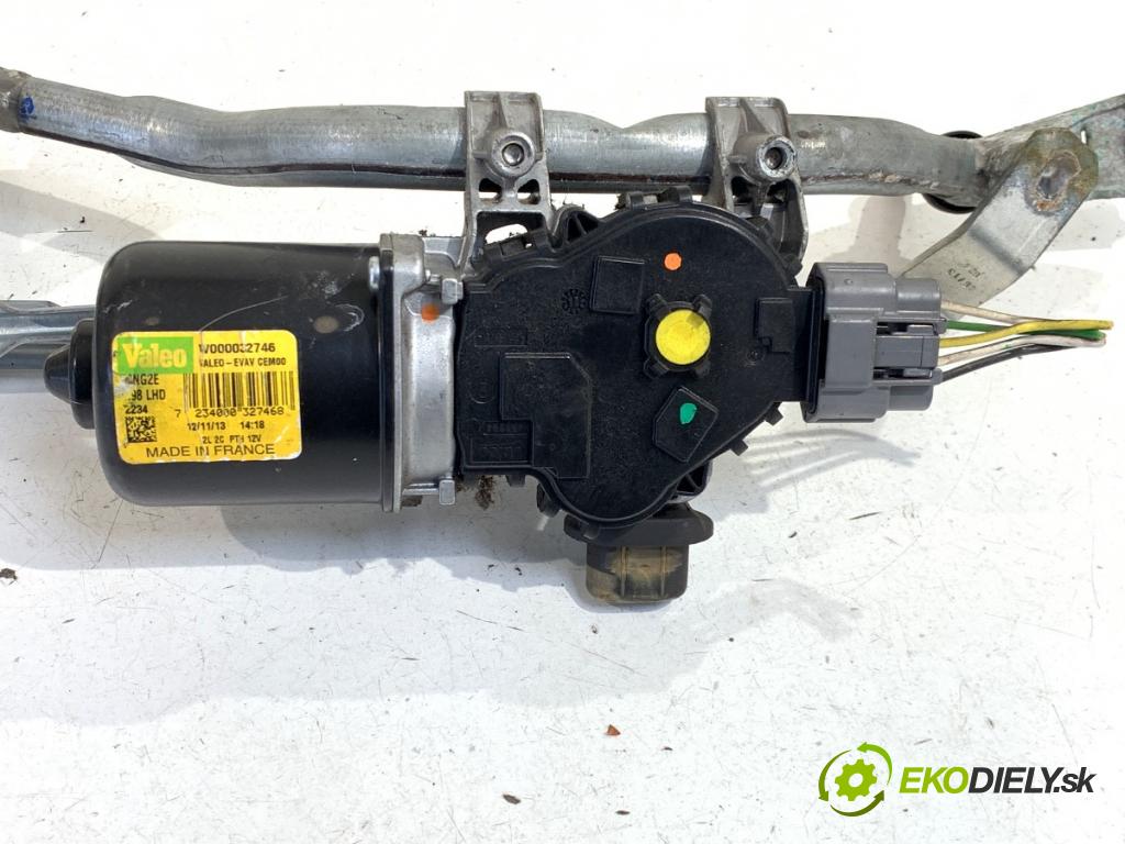 RENAULT CLIO IV liftback 2013 66 kW 1.5 dCi 90 1461 Mechanizmus stieračov predný 288004542R (Motorček stieračov predný)