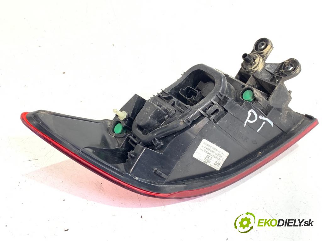 RENAULT CLIO IV liftback 2013 66 kW 1.5 dCi 90 1461 světlo pravý zadní část 265502631R