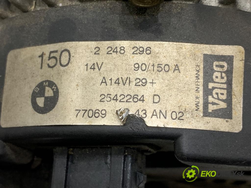 BMW E39 Kombi 2000 135 kW 530 d 2926 Alternátor 2248296 (Alternátor)