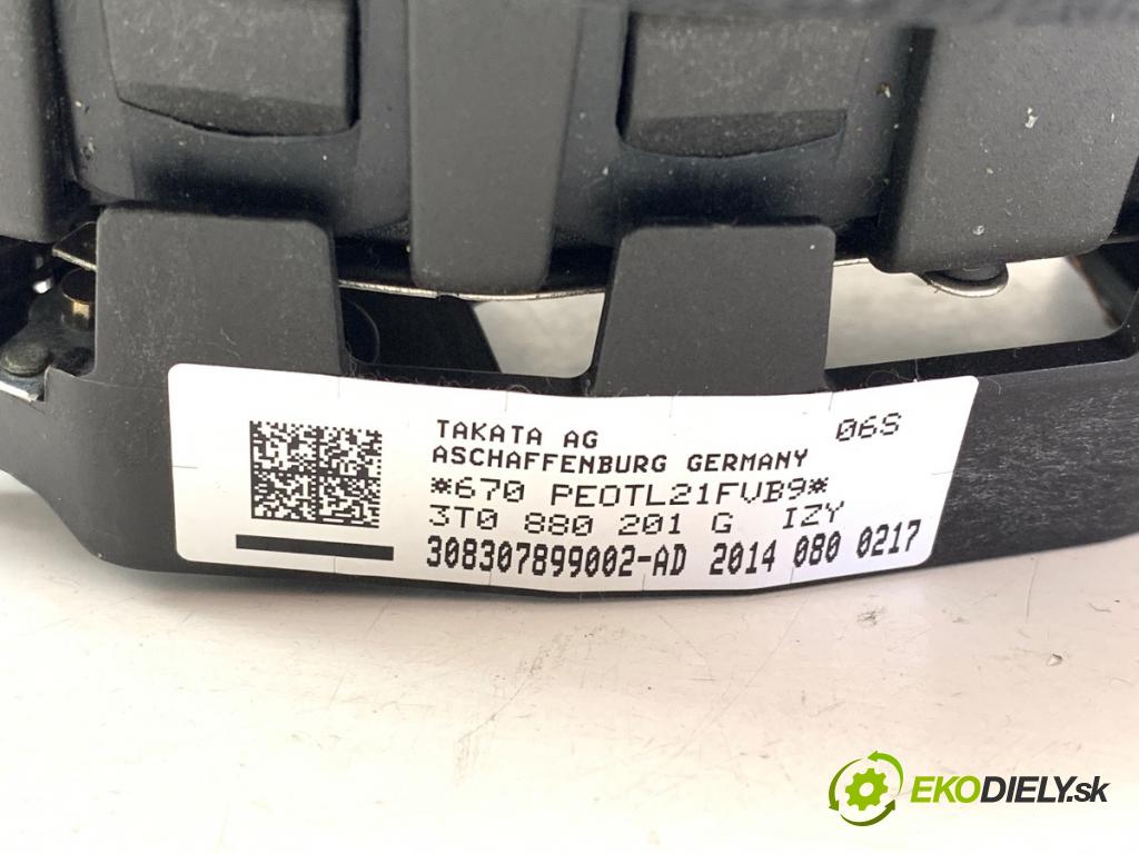 SKODA SUPERB II liftback 2014 92 kW 1.4 TSI 1390 AirBag volantu 3T0880201G (Airbag)