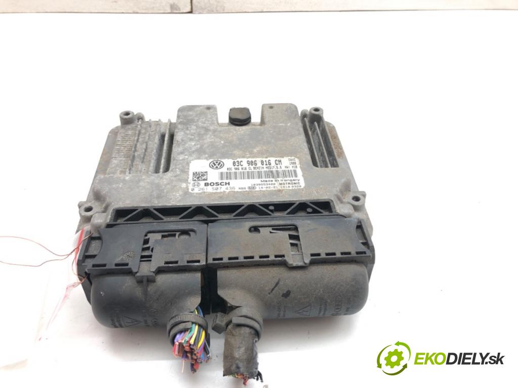 SKODA SUPERB II liftback 2014 92 kW 1.4 TSI 1390 riadiaca jednotka Motor 03C906016CM (Riadiaca jednotka)