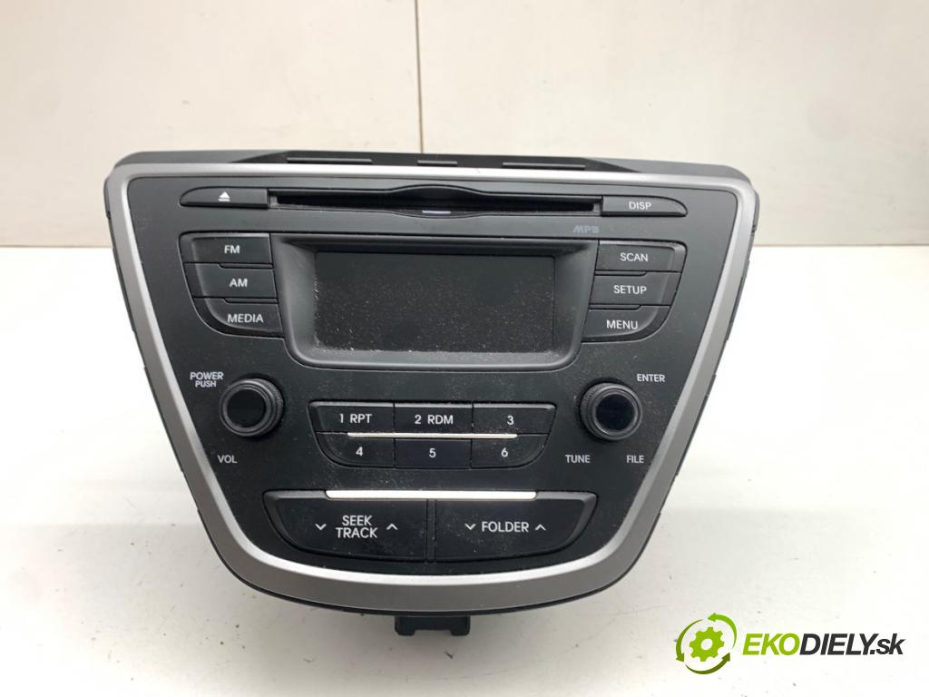 HYUNDAI ELANTRA V sedan 2014 97 kW 1.6 1591 RADIO 96170-3X606 (Audio zariadenie)