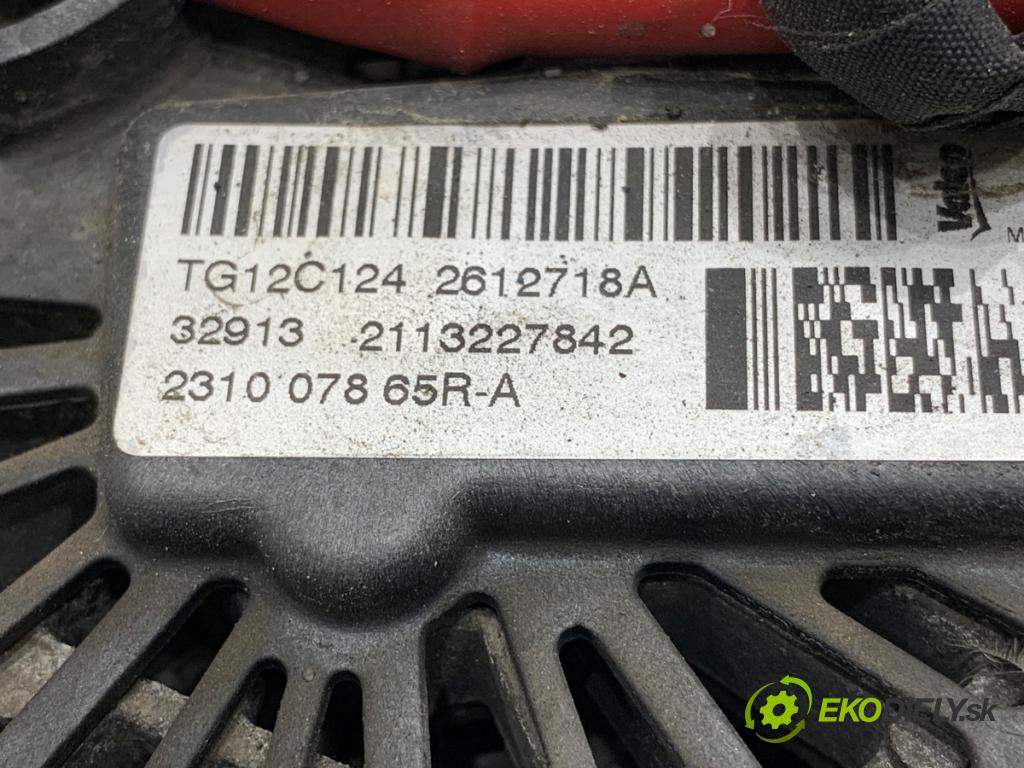 RENAULT CLIO IV liftback 2013 66 kW 1.5 dCi 90 1461 Alternátor 231007865R (Alternátor)