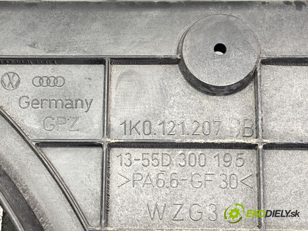SKODA SUPERB II liftback 2014 92 kW 1.4 TSI 1390 Ventilátor chladiča 1K0121207BB (Ventilátor)