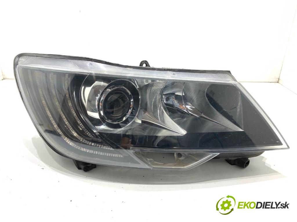 SKODA SUPERB II liftback 2014 92 kW 1.4 TSI 1390 světlomet pravý přední část XENON 3T1941016H