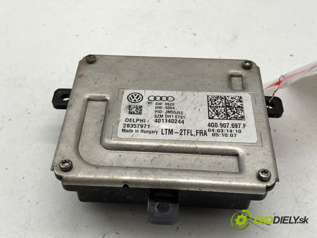 SKODA SUPERB II liftback 2014 92 kW 1.4 TSI 1390 Menič XENON 4G0907697F (Riadiaca jednotka xenónu)