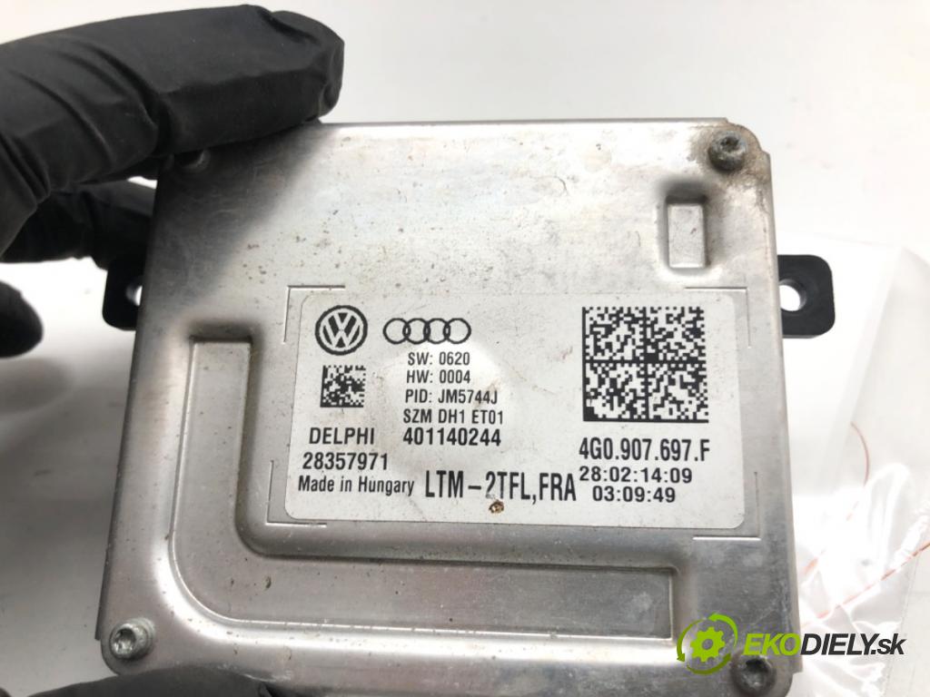 SKODA SUPERB II liftback 2014 92 kW 1.4 TSI 1390 Menič XENON 4G0907697F (Riadiaca jednotka xenónu)