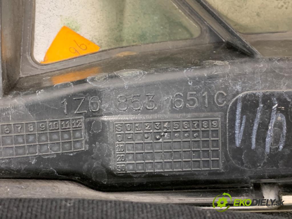 SKODA OCTAVIA II liftback 2011 90 kW 1.4 TSI 1390 Mriežka maska 1Z0853651C (Mriežka predná (maska chladiča))