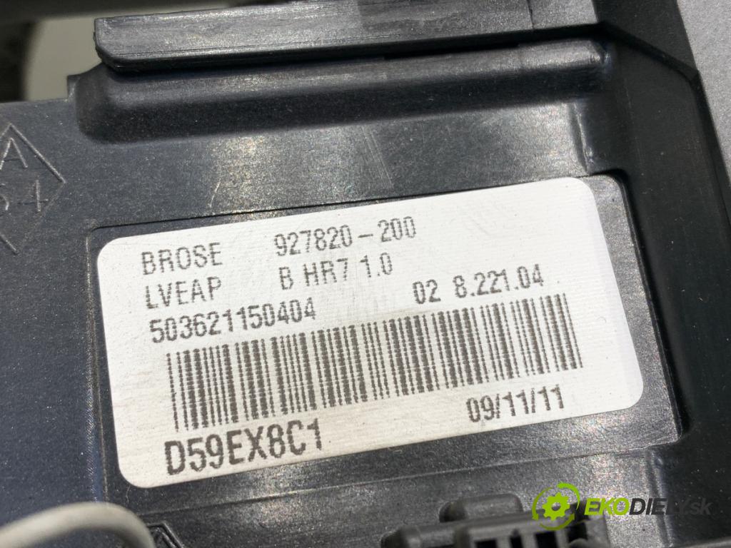 RENAULT SCENIC III nadwozie wielkoprzestrzenne (MPV) 2010 96 kW 1.9 dCi (JZ0J, JZ1J, JZ1K, JZ1S) 1870 Mechanizmus okna ľavy predný 807313653R