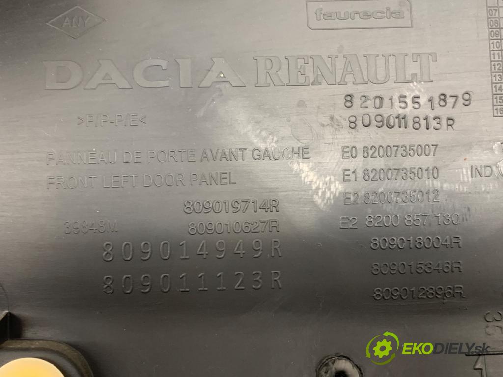 DACIA DUSTER SUV 2016 84 kW 1.6 SCe 115 1598 čalúnenie Dvere ľavy predný