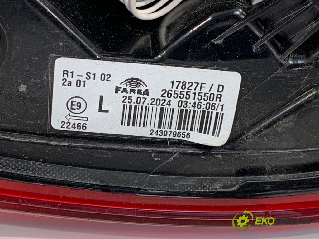 MITSUBISHI COLT VII liftback 2024 49 kW 1.0 MPi (VBXG0) 999 Svetlo ľavy zad 265551550R