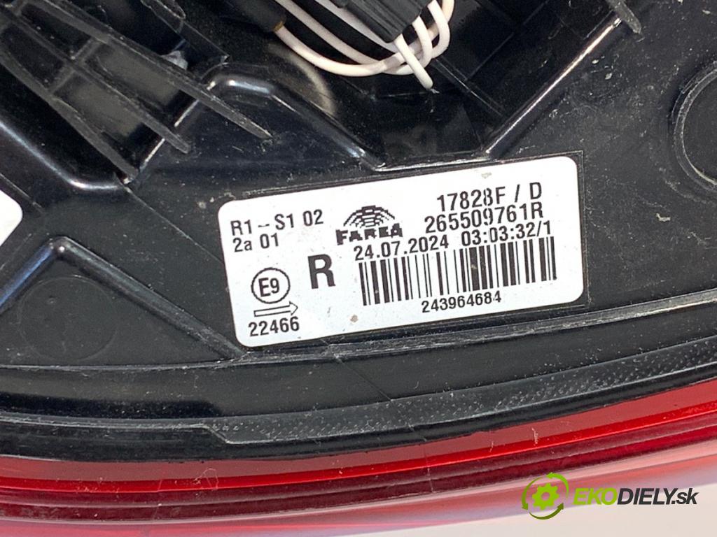 MITSUBISHI COLT VII liftback 2024 49 kW 1.0 MPi (VBXG0) 999 Svetlo pravy zad 265509761R
