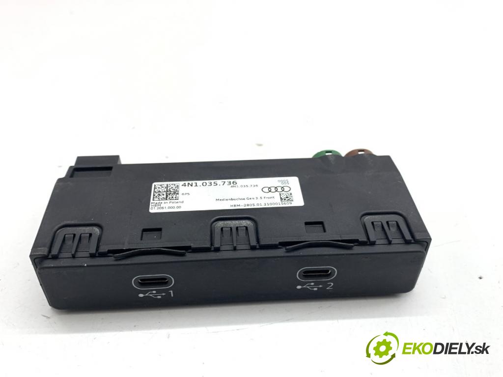 AUDI Q7 4M SUV 2021 170 kW 45 TDI Mild Hybrid quattro 2967 HNÍZDO: USB 4N1035736