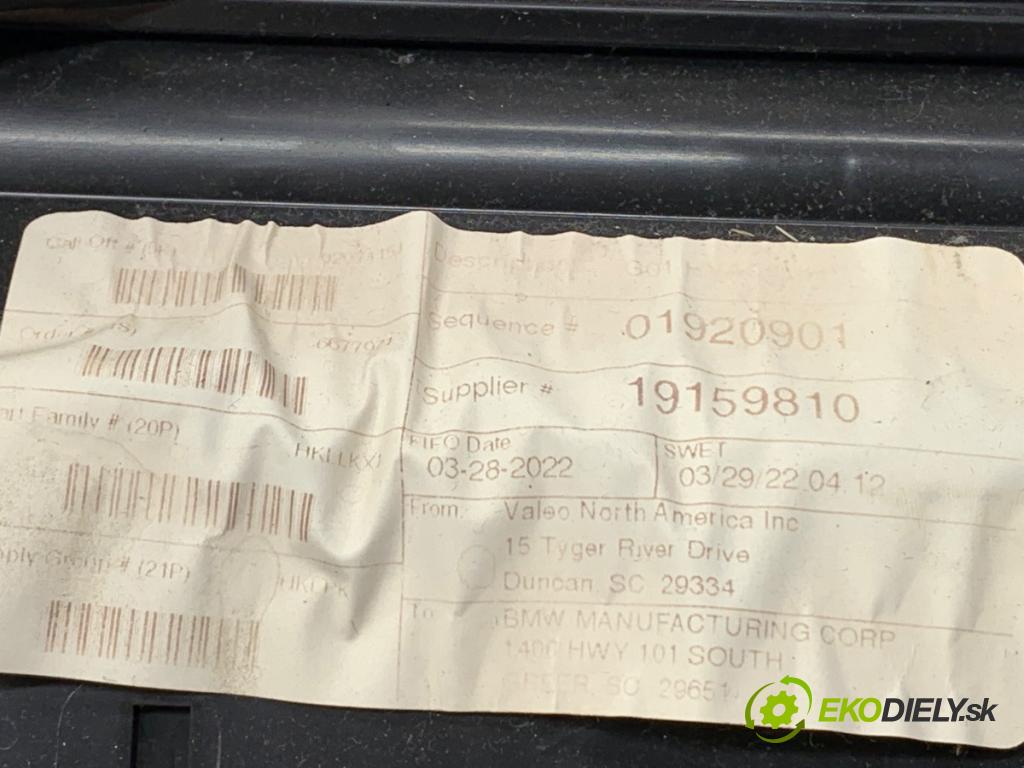 BMW G02 SUV 2022 375 kW M Competition 2993 topné těleso radiátor topení KOMBAJN 7942068