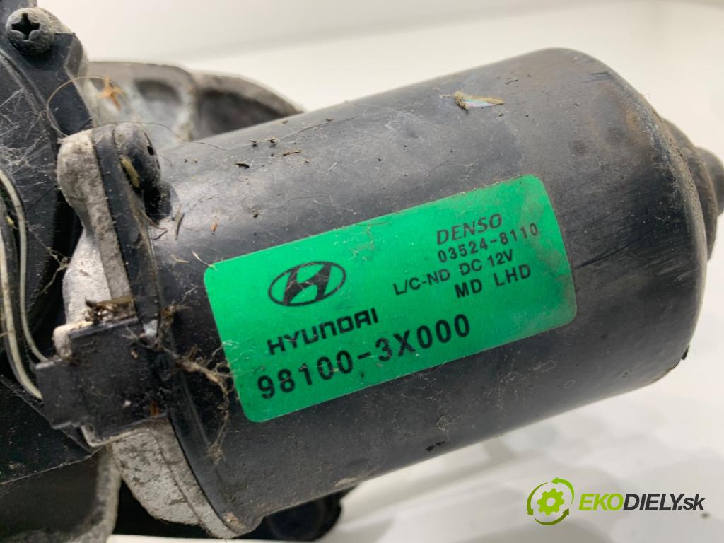 HYUNDAI ELANTRA V sedan 2014 97 kW 1.6 1591 Mechanizmus stieračov predný 98100-3X000 (Motorček stieračov predný)