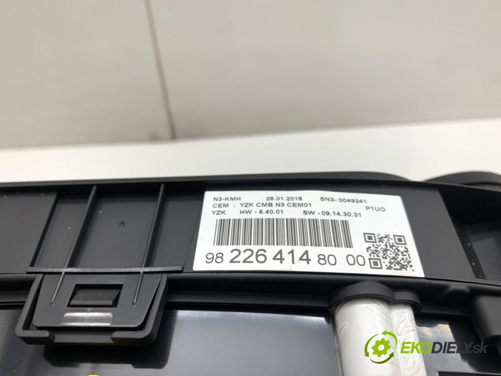 OPEL GRANDLAND SUV 2018 88 kW 1.6 Turbo D (75) 1560 Prístrojovka 9822641480 (Prístrojová doska)