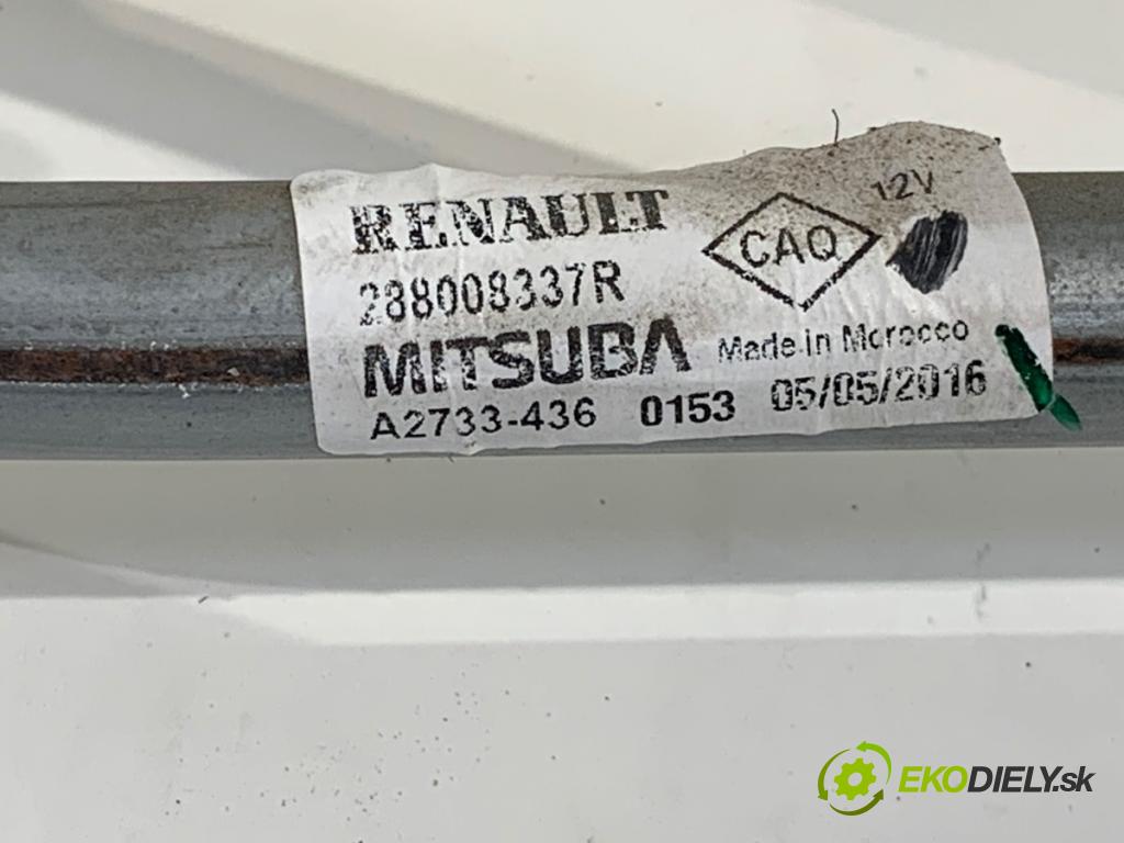 RENAULT CAPTUR I liftback 2016 87 kW 1.2 TCe 120 1197 Mechanizmus stieračov predný 288008337R (Motorček stieračov predný)