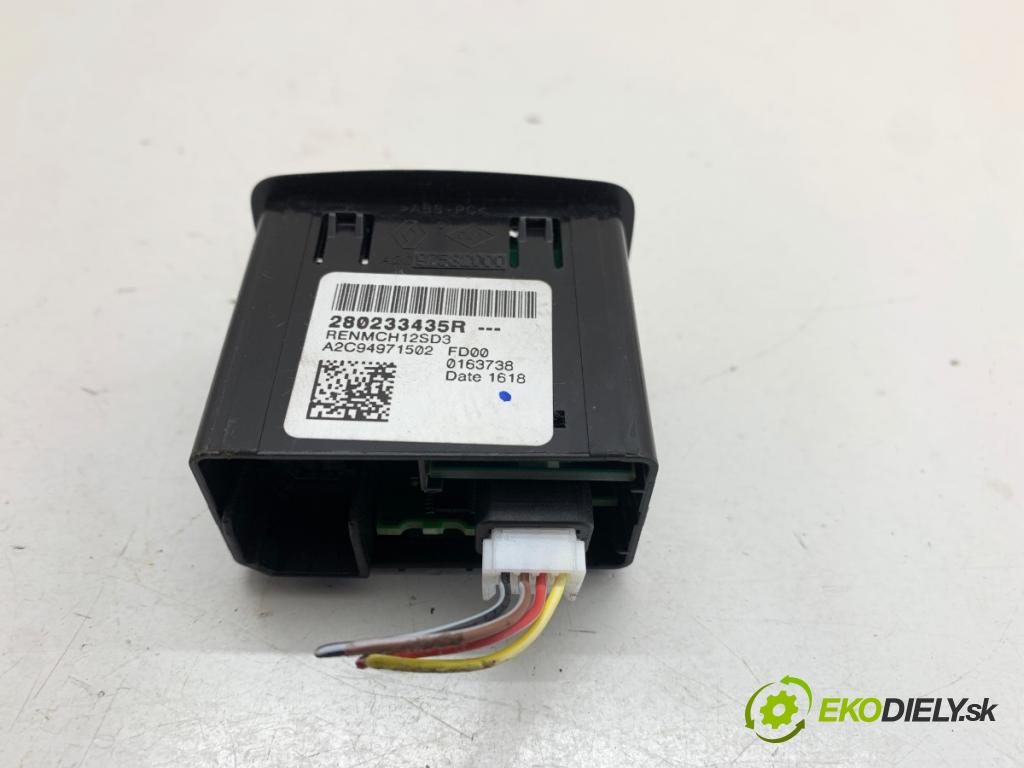 RENAULT CAPTUR I liftback 2016 87 kW 1.2 TCe 120 1197 HNÍZDO: USB 280233435R