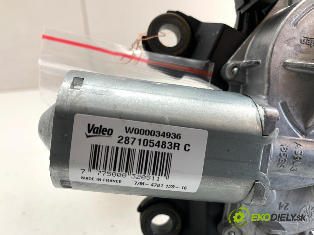 RENAULT CAPTUR I liftback 2016 87 kW 1.2 TCe 120 1197 Motor stieračov zad 287105483R