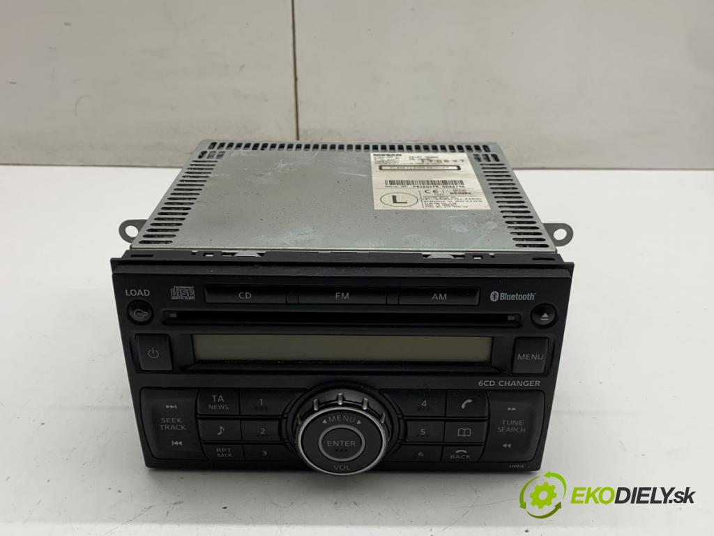 NISSAN QASHQAI J10 SUV 2008 84 kW 1.6 1598 RADIO 28185JD40A (Audio zařízení)