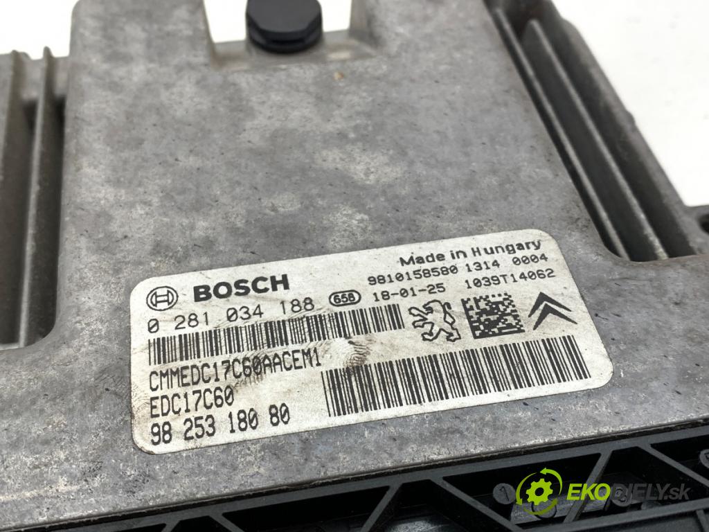 OPEL GRANDLAND SUV 2018 88 kW 1.6 Turbo D (75) 1560 riadiaca jednotka Motor 0281034188 (Riadiaca jednotka)
