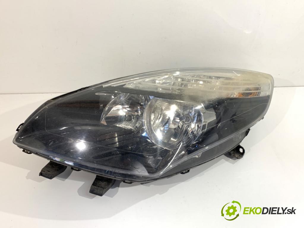 RENAULT SCENIC III nadwozie wielkoprzestrzenne (MPV) 2010 96 kW 1.9 dCi (JZ0J, JZ1J, JZ1K, JZ1S) 1870 Svetlomet ľavy predný 260608682R