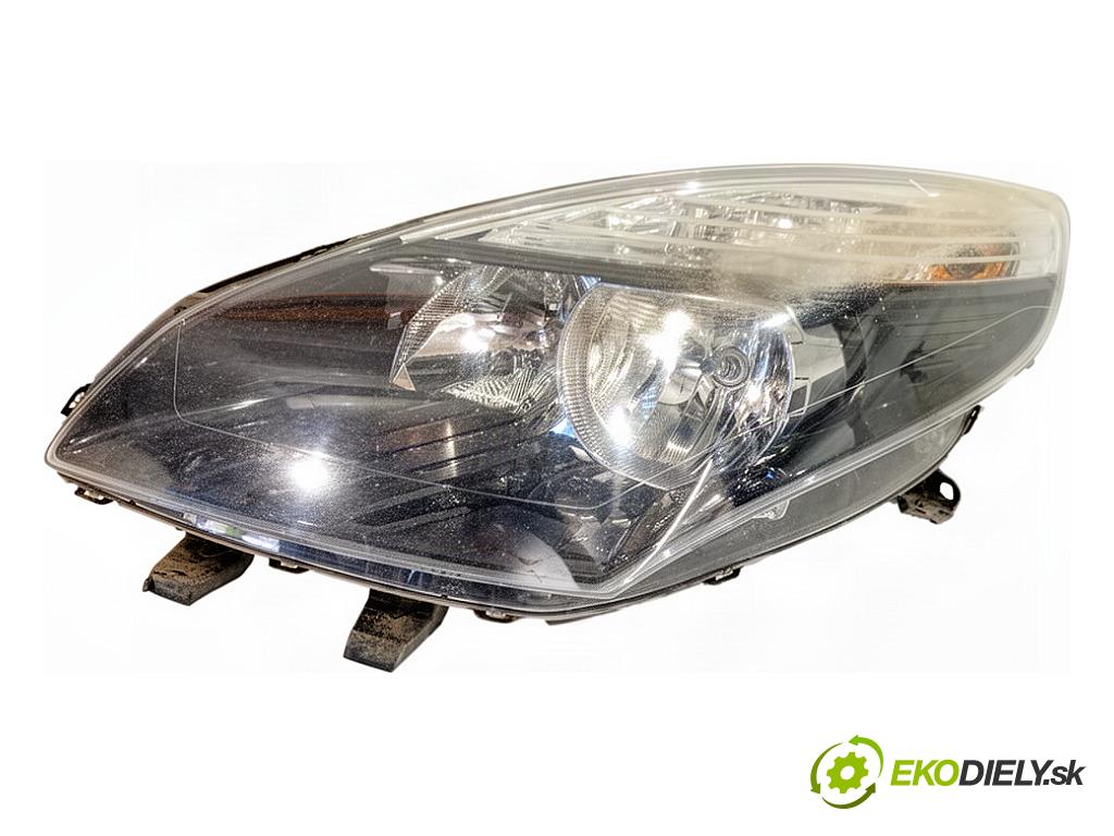 RENAULT SCENIC III nadwozie wielkoprzestrzenne (MPV) 2010 96 kW 1.9 dCi (JZ0J, JZ1J, JZ1K, JZ1S) 1870 světlomet levý přední část 260608682R