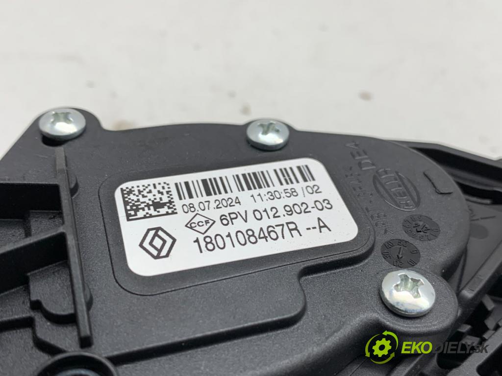 MITSUBISHI COLT VII liftback 2024 49 kW 1.0 MPi (VBXG0) 999 potenciometr plynového pedálu 180108467R (Potenciometr plynového pedálu)
