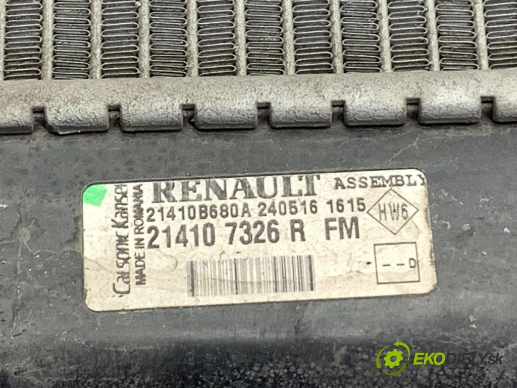 DACIA DUSTER SUV 2016 84 kW 1.6 SCe 115 1598 Chladič vody 214107326R (Chladič vody)