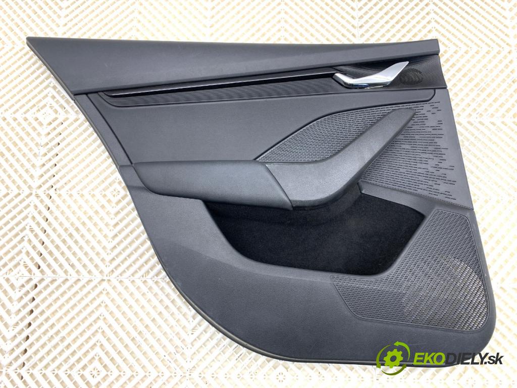 SKODA OCTAVIA IV Kombi 2020 85 kW 2.0 TDI 1968 čalúnenie Dvere ľavy zad 5E7867023A