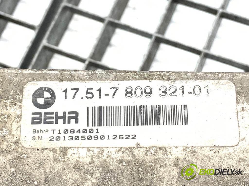 BMW E70 SUV 2011 225 kW xDrive 40 d 2993 intercooler 7809321 (Intercooler (chladič nasávaného vzduchu))