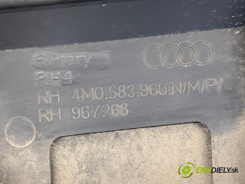 AUDI Q7 4M SUV 2021 170 kW 45 TDI Mild Hybrid quattro 2967 Lišta Dvere pravy predný 4M0583960N