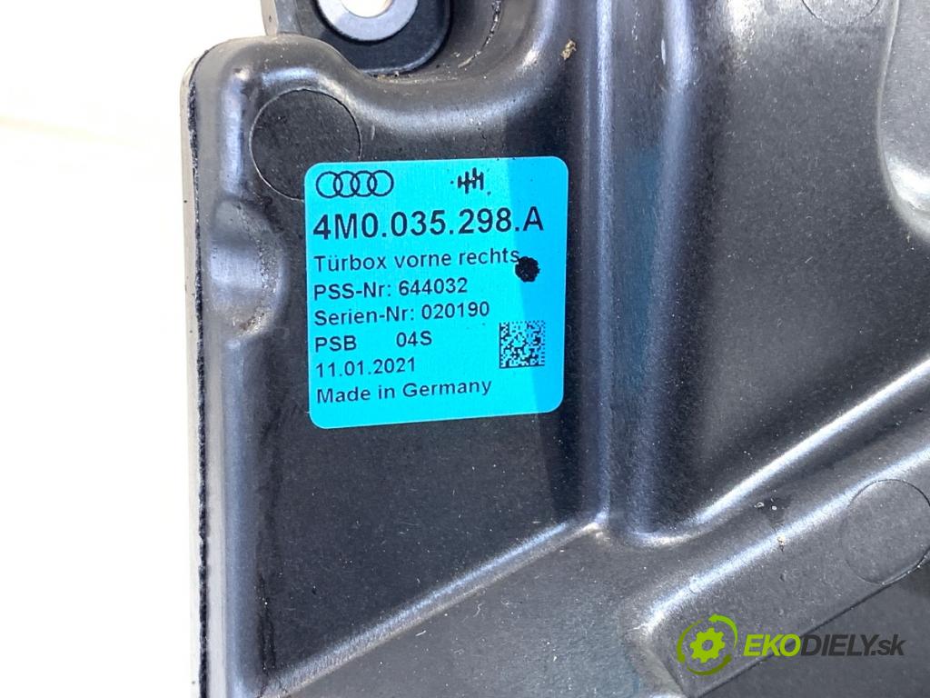AUDI Q7 4M SUV 2021 170 kW 45 TDI Mild Hybrid quattro 2967 reproduktor Dvere predný pravy 4M0035298A
