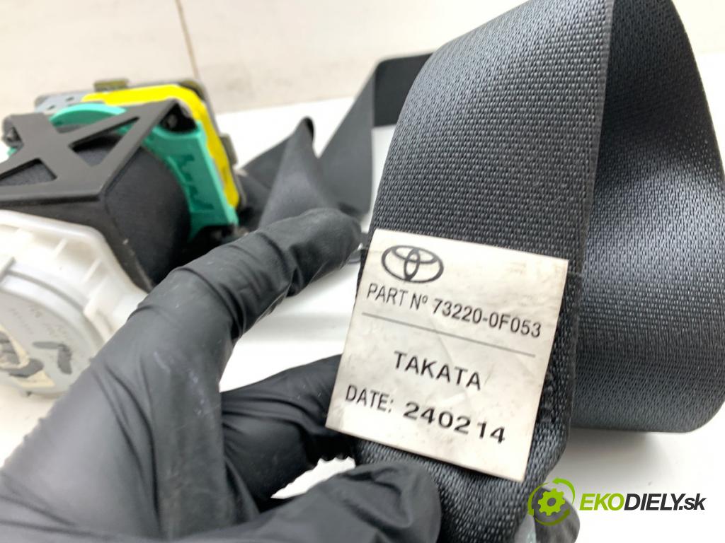TOYOTA VERSO nadwozie wielkoprzestrzenne (MPV) 2014 108 kW 1.8 (ZGR21_) 1798 držák bezpečnost levý přední část 73220-0F053
