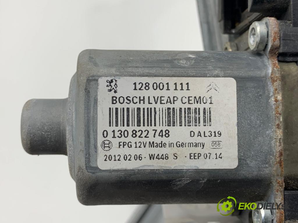 CITROEN C5 III Kombi 2010 103 kW 2.0 HDi 140 1997 mechanismus okna levý přední část 128001111