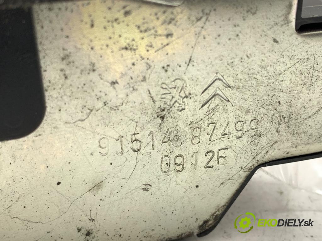 PEUGEOT 301 sedan 2013 85 kW 1.6 VTi 115 1587 zámok dverí zad 9677220380