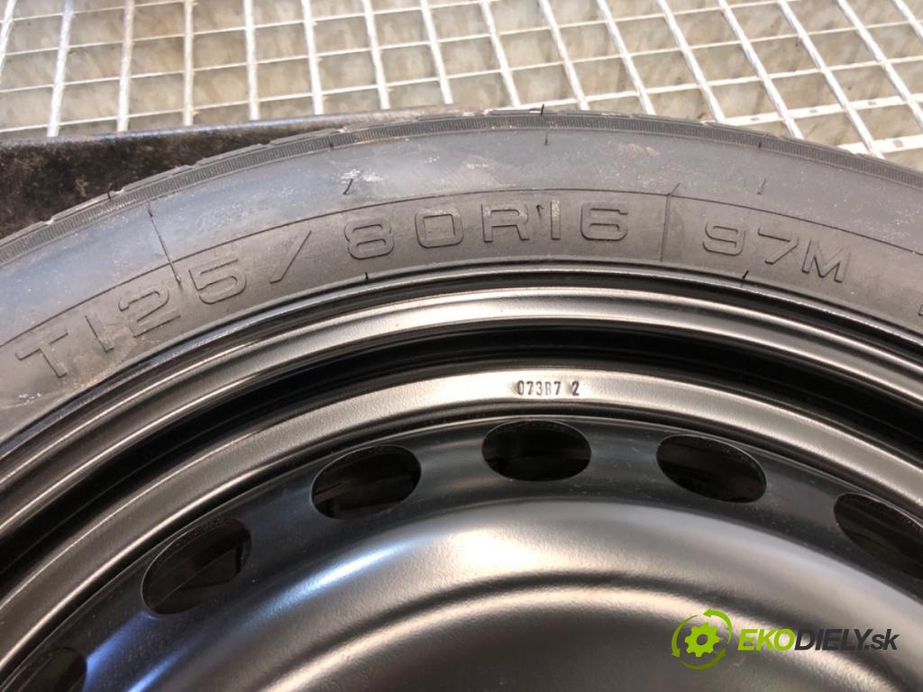 FORD MONDEO MK5 Kombi 2017 110 kW 2.0 TDCi 1998 koleso dojazdové 16 5X108 63 ET25 125/80/16