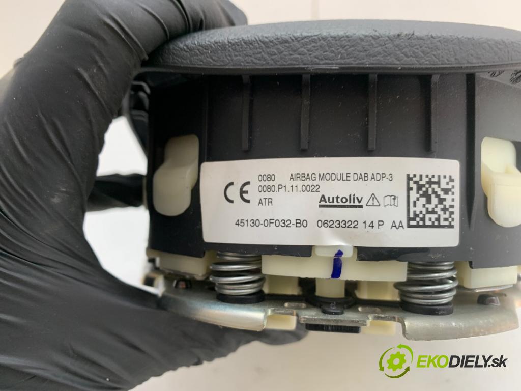 TOYOTA VERSO nadwozie wielkoprzestrzenne (MPV) 2014 108 kW 1.8 (ZGR21_) 1798 AirBag volantu 45130-0F032 (Airbag)