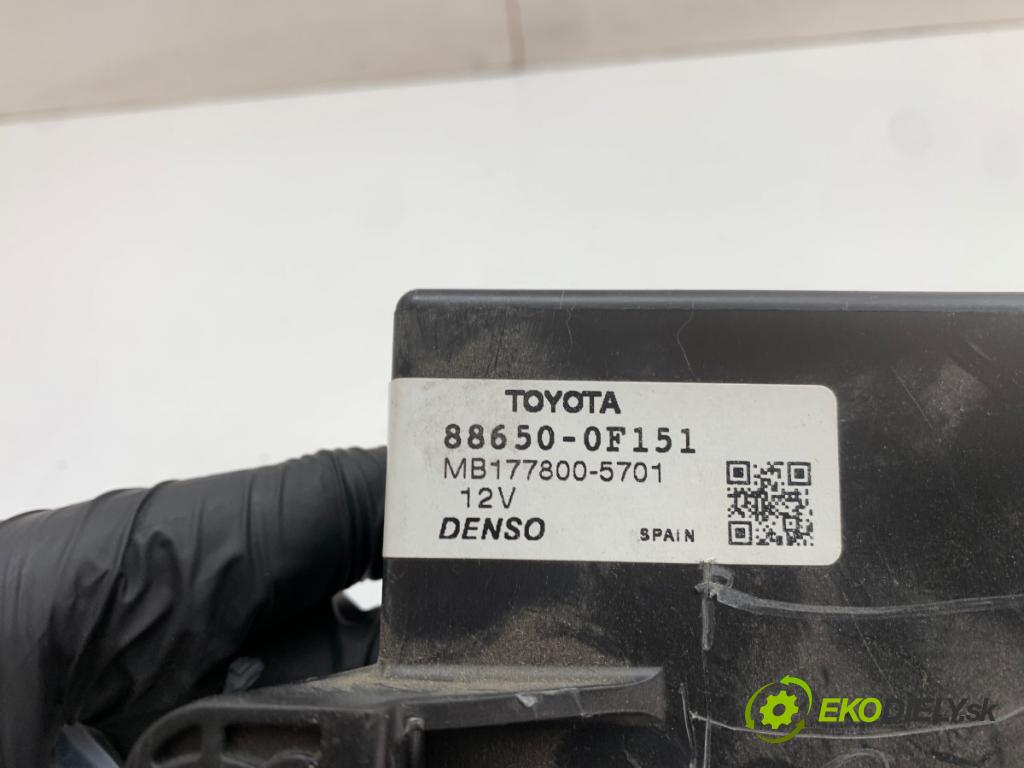 TOYOTA VERSO nadwozie wielkoprzestrzenne (MPV) 2014 108 kW 1.8 (ZGR21_) 1798 modul OVLADAČ klimatizace 88650-0F151