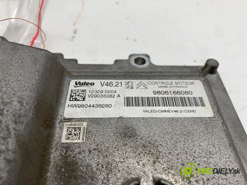 PEUGEOT 301 sedan 2013 85 kW 1.6 VTi 115 1587 riadiaca jednotka Motor 9806166080 (Riadiaca jednotka)