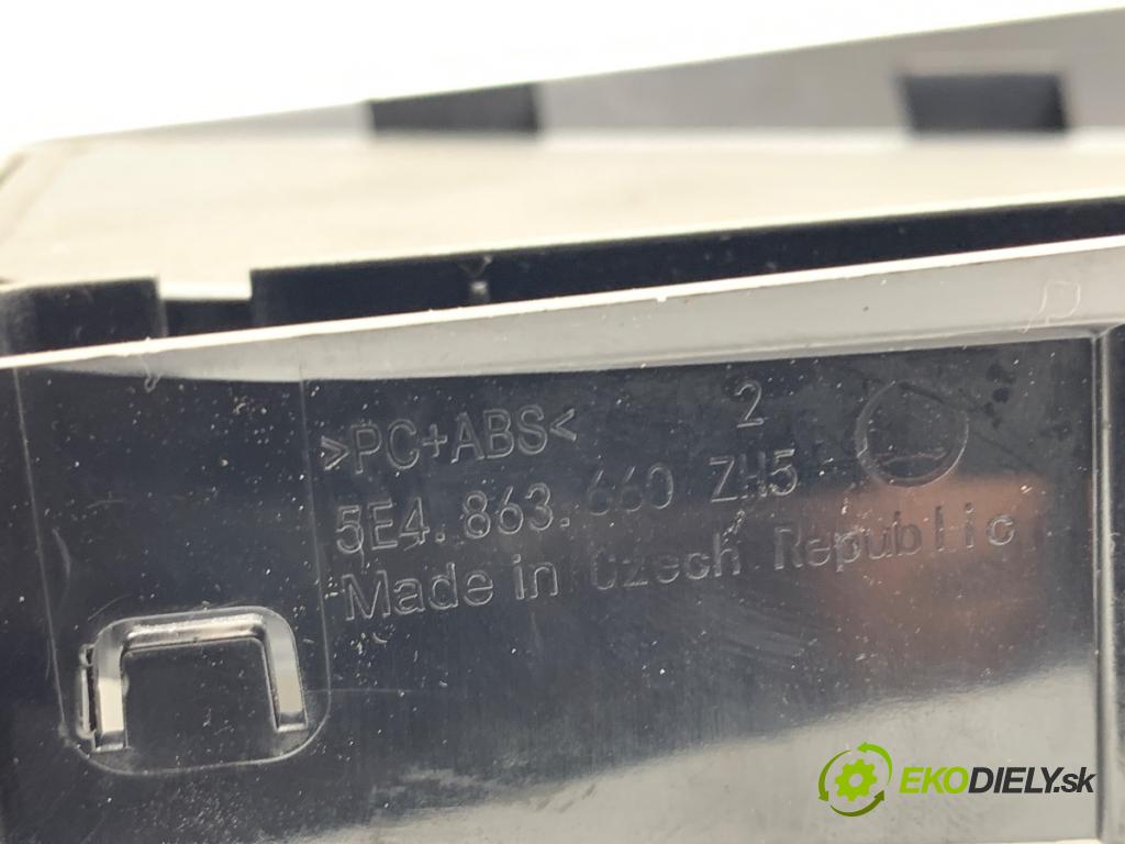SKODA OCTAVIA IV Kombi 2020 85 kW 2.0 TDI 1968 NABÍJAČKA: INDUKCIA: 5NA980611