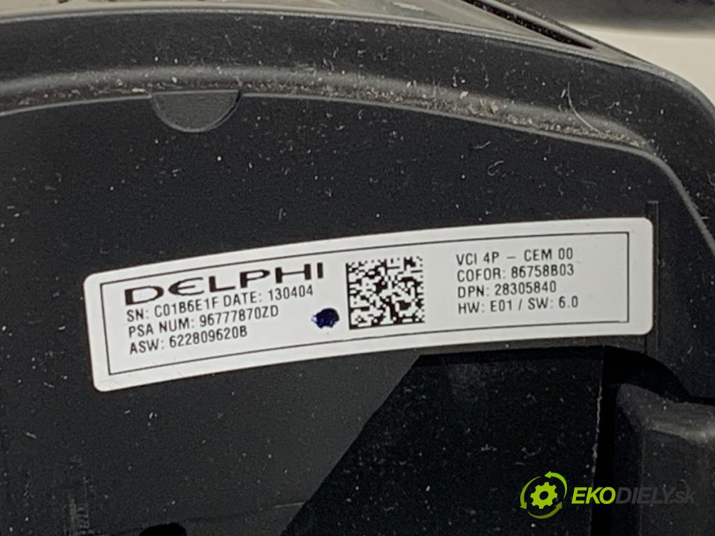 CITROEN C4 PICASSO II nadwozie wielkoprzestrzenne (MPV) 2013 115 kW 1.6 THP 155 1598 Volant 96777870ZD (Volant)