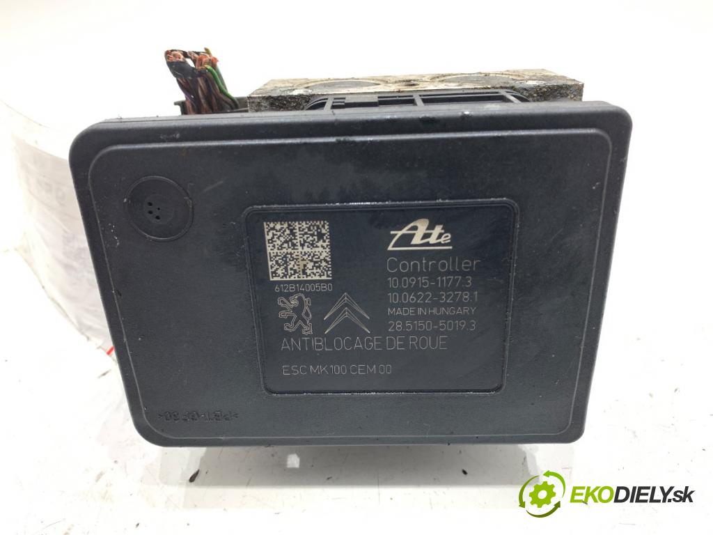 PEUGEOT 301 sedan 2013 85 kW 1.6 VTi 115 1587 Pumpa ABS 9804162080 (Pumpa ABS)
