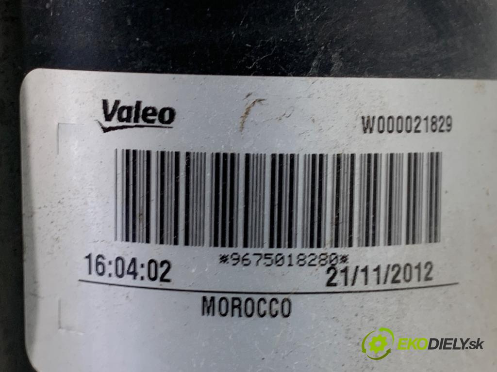 PEUGEOT 301 sedan 2013 85 kW 1.6 VTi 115 1587 Mechanizmus stieračov predný 9675018280 (Motorček stieračov predný)