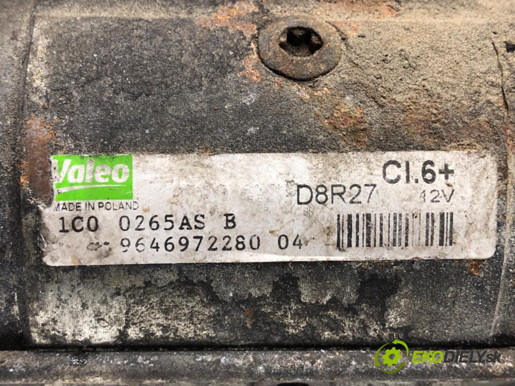 CITROEN C5 III Kombi 2010 103 kW 2.0 HDi 140 1997 Štartér 9646972280 (Štartér)