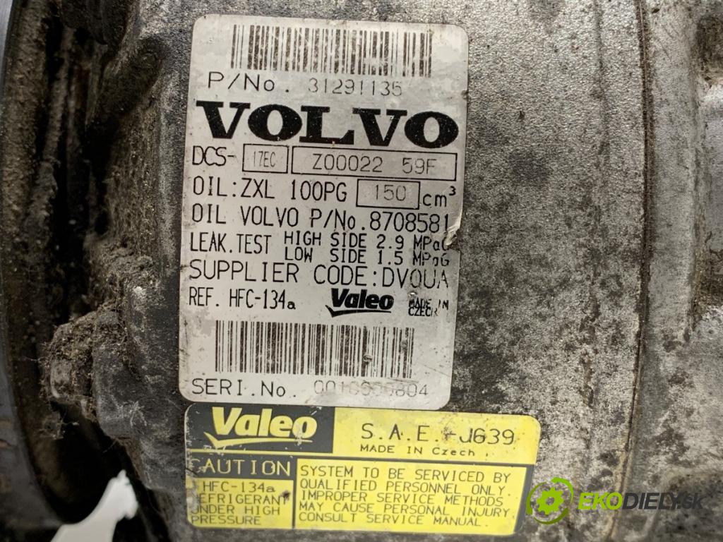 VOLVO V70 III Kombi 2010 170 kW 2.5 T 2521 kompresor klimatizace 31291135 (Kompresor klimatizace)