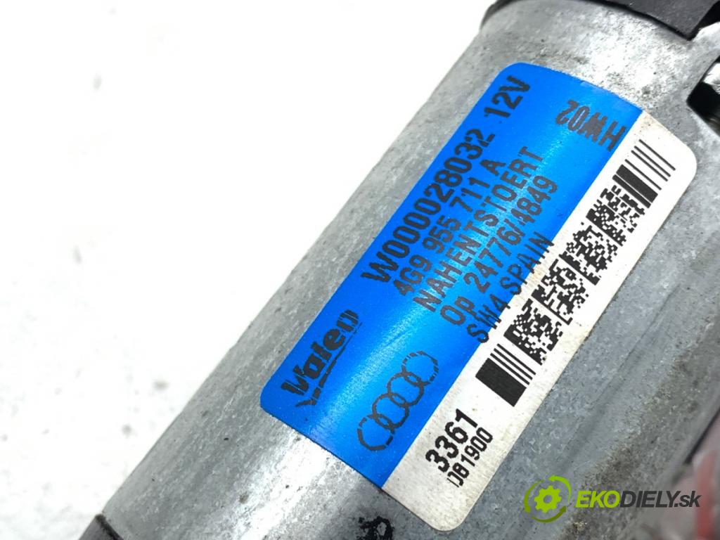AUDI A1 8X liftback 2011 63 kW 1.2 TFSI 1197 Motor stieračov zad 4G9955711A