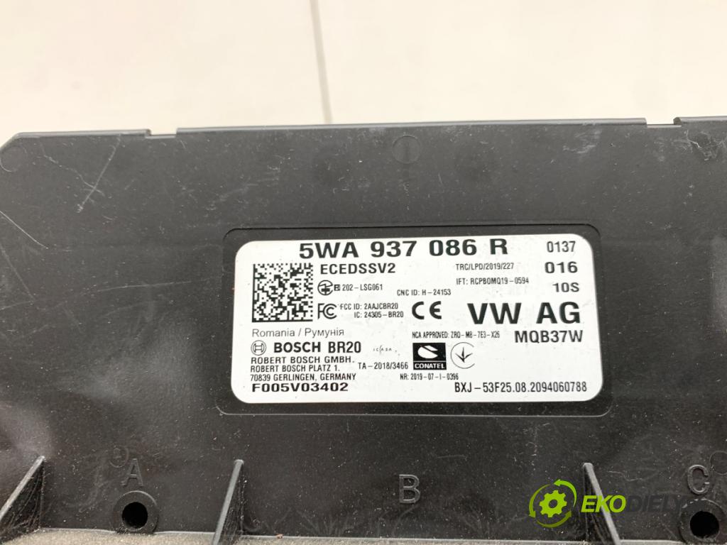 SKODA OCTAVIA IV Kombi 2020 85 kW 2.0 TDI 1968 modul komfortu 5WA937086R (Komfortní modul)